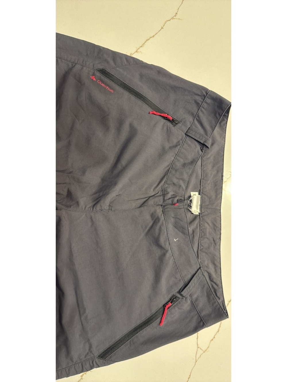 Quechua Softshell Outdoor Fleece Lined Pants Men’s Medium Trekking Trousers